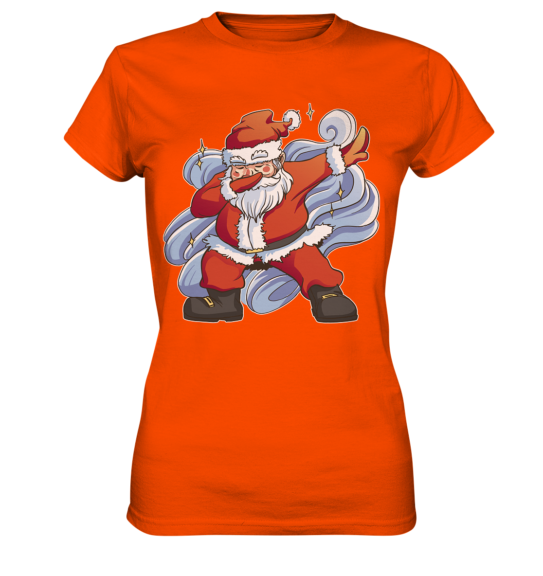 Weihnachten, Nikolaus Dabbing ,tanzender Nikolaus ,Fun ,Santa Dabbing  Christmas - Ladies Premium Shirt