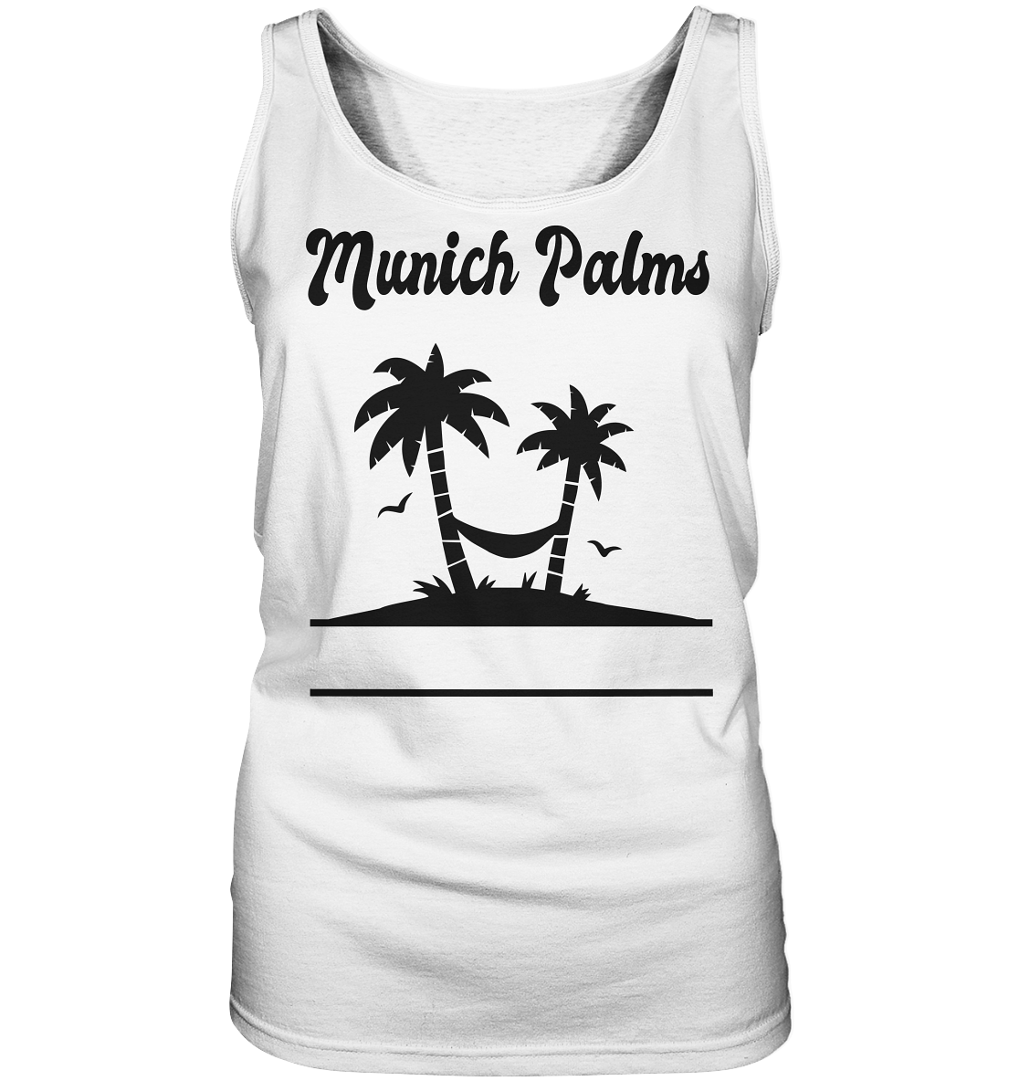 Design Munich Palms  - Ladies Tank-Top