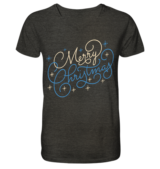 Weihnachtliches Design Merry Christmas  - Mens Organic V-Neck Shirt