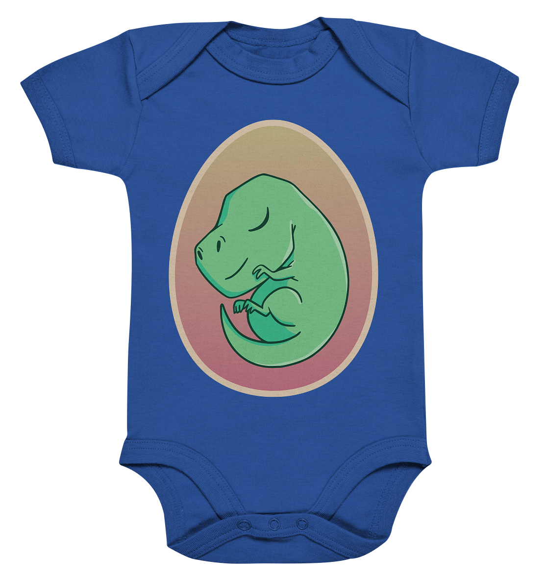 Dino im Ei   - Organic Baby Bodysuite