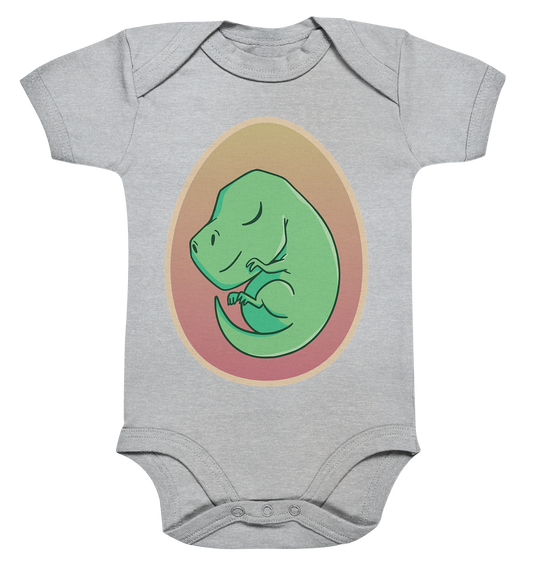 Dino dans l'œuf - Body bébé bio