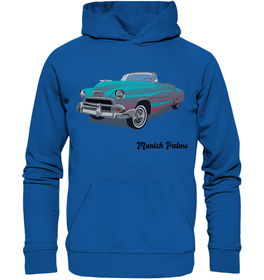 Fleetline Retro Classic Car Oldtimer, Car, Convertible by Munich Palms - Organic Basic Hoodie