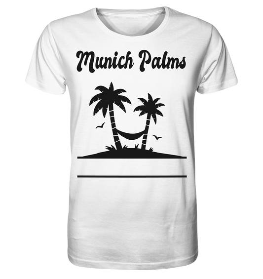 Design Munich Palms - Organic Basic Shirt