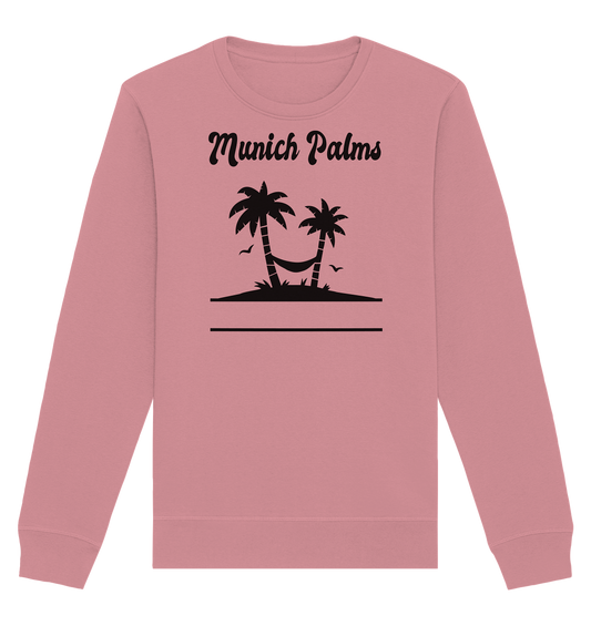 Design Munich Palms  - Organic Basic Unisex Sweatshirt