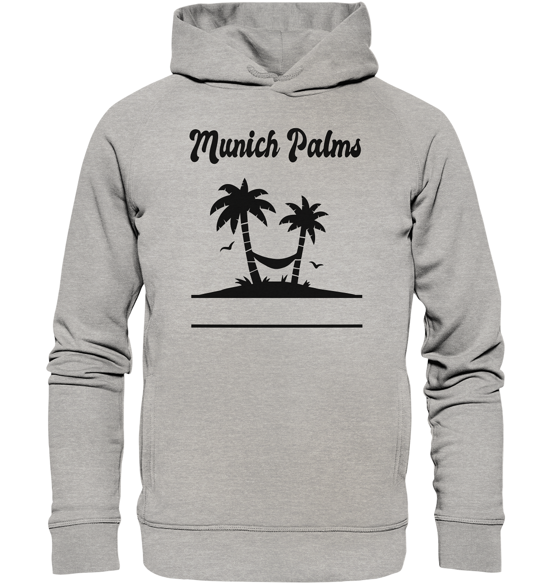 Design Munich Palms  - Organic Fashion Hoodie