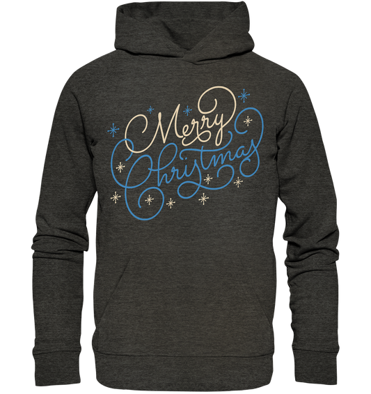 Weihnachtliches Design Merry Christmas  - Organic Hoodie