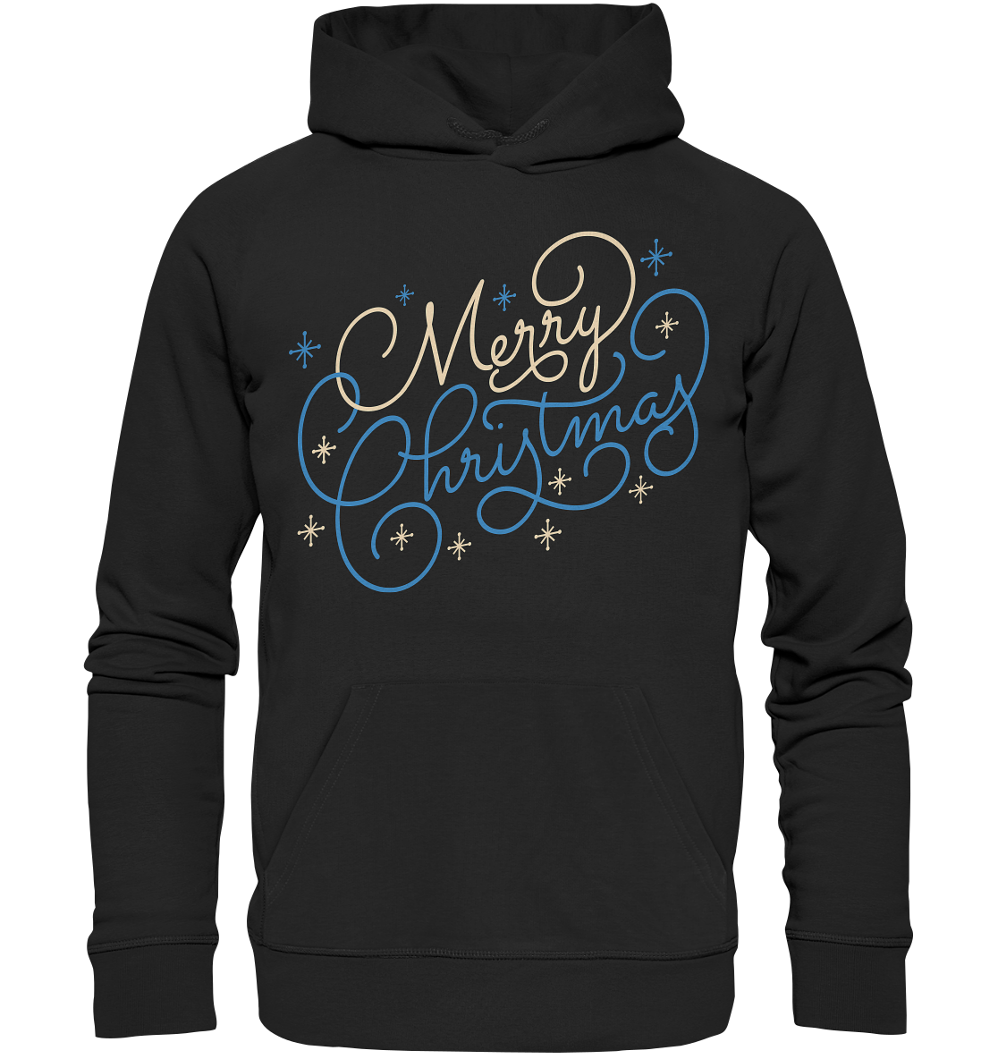 Weihnachtliches Design Merry Christmas  - Organic Hoodie