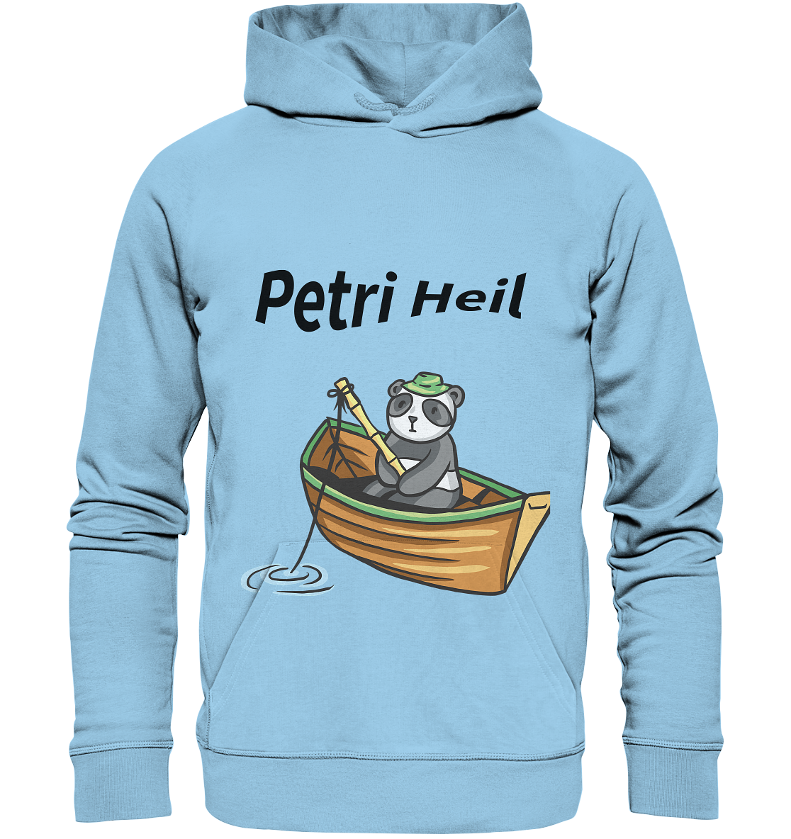 Petri-Heil-Bär - Organic Hoodie - Online Kaufhaus München