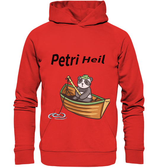 Petri-Heil-Bär - Organic Hoodie - Online Kaufhaus München