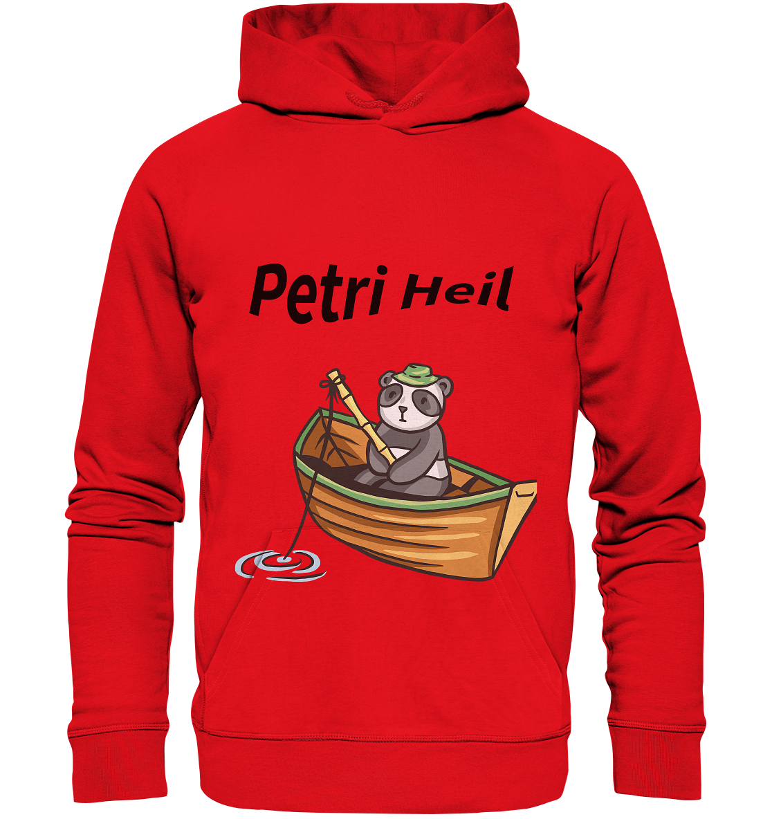 Petri-Heil-Bär - Organic Hoodie - Online Kaufhaus München