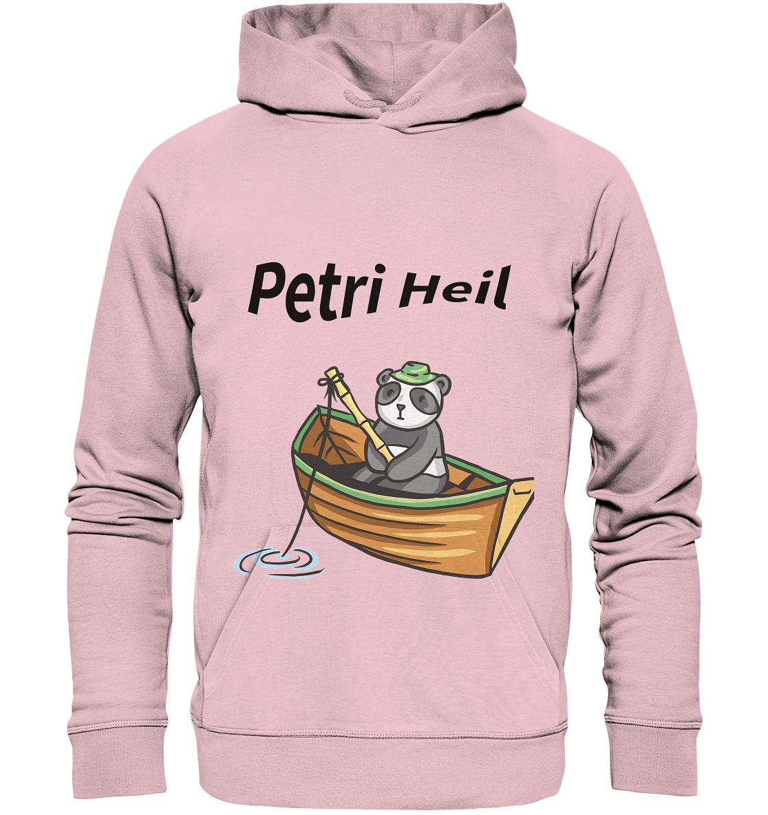 Petri-Heil-Bär - Organic Hoodie - Online Kaufhaus München