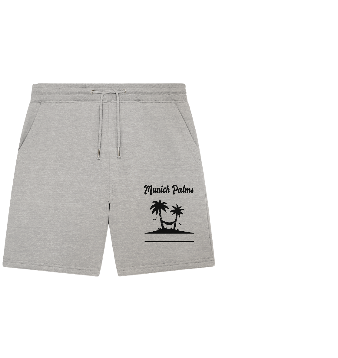Design Munich Palms  - Organic Jogger Shorts