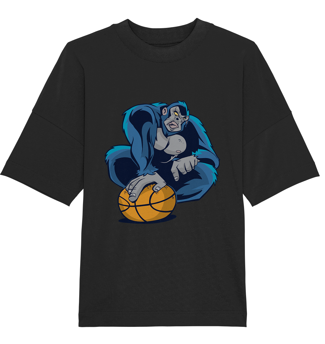 Basketball Gorilla - Organic Oversize Shirt