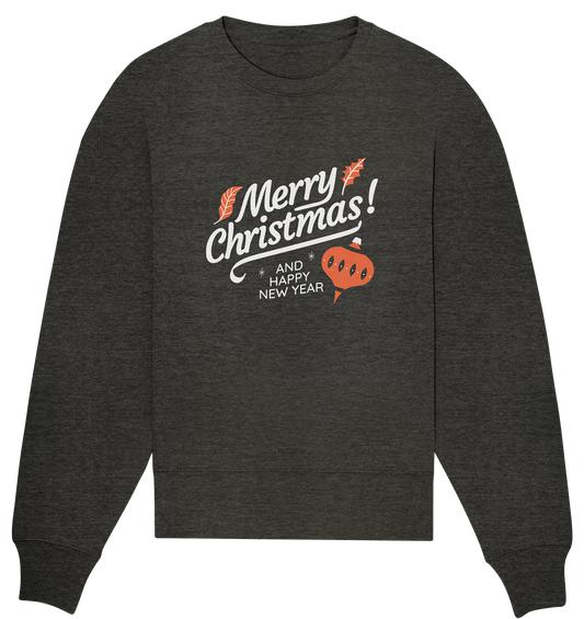 Joyeux Noël et bonne année, Joyeux Noël et bonne année - Sweat-shirt oversize bio