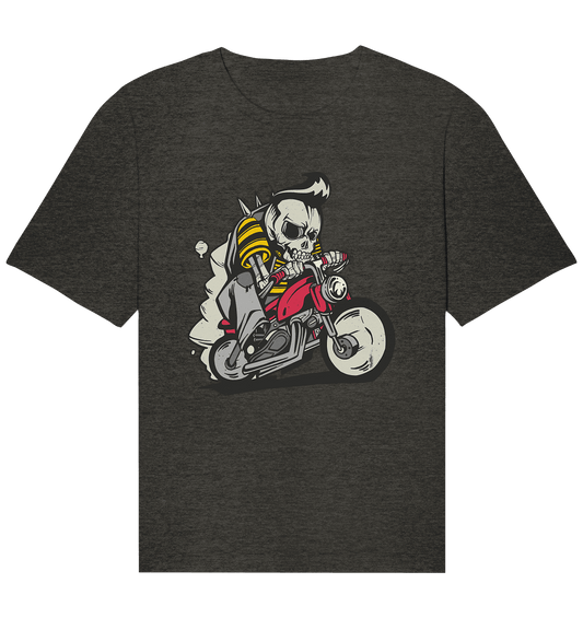 Motorradfahrer ,Biker Skelett - Organic Relaxed Shirt - Online Kaufhaus München
