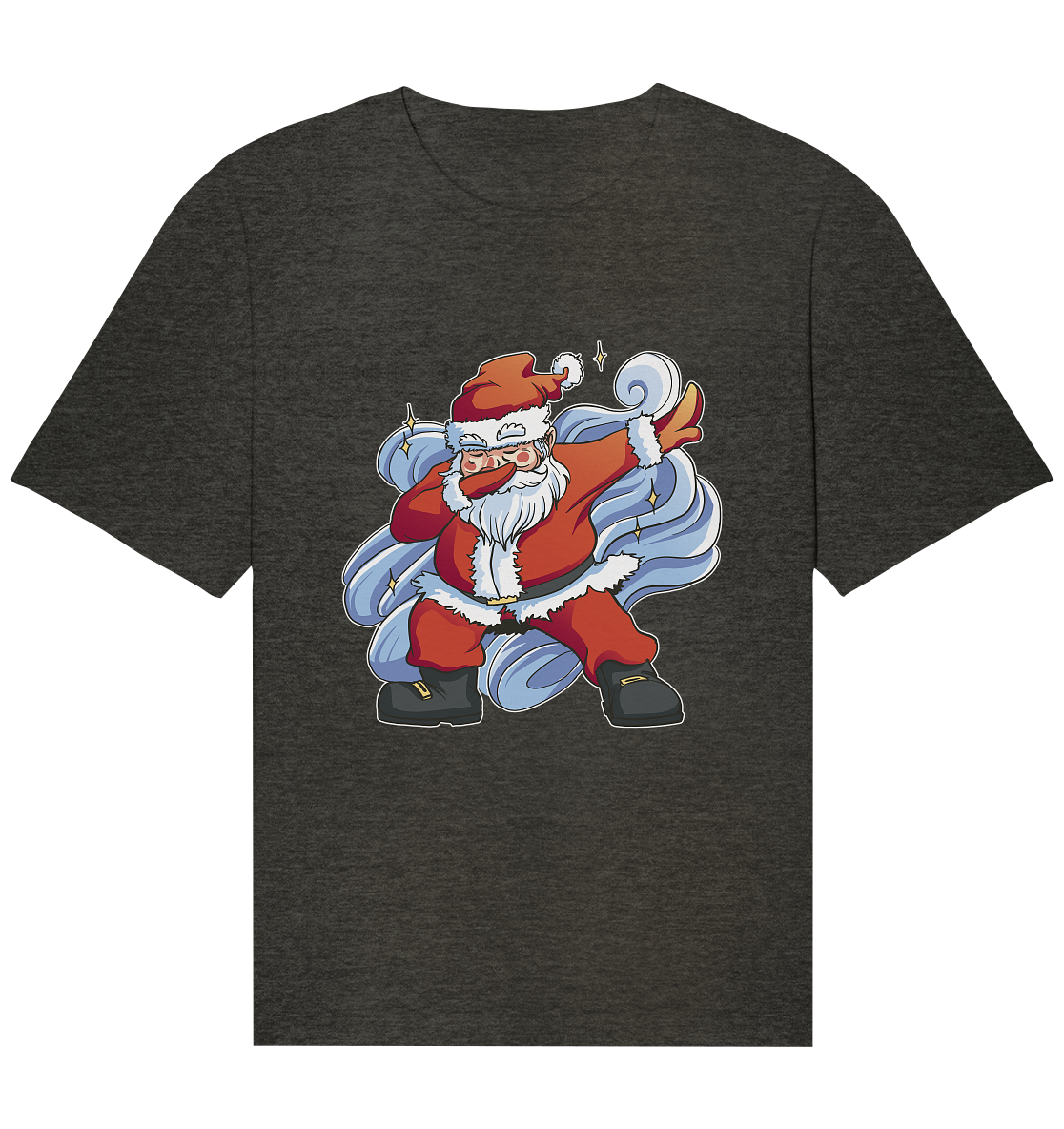 Weihnachten, Nikolaus Dabbing ,tanzender Nikolaus ,Fun ,Santa Dabbing  Christmas - Organic Relaxed Shirt