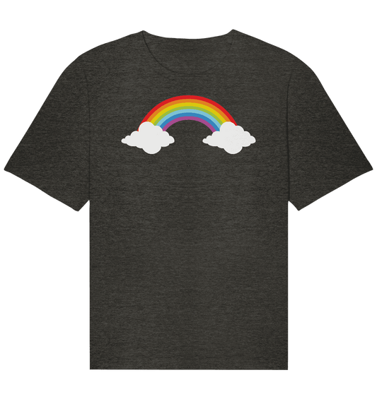 Regenbogen mit Wolken - Organic Relaxed Shirt - Online Kaufhaus München