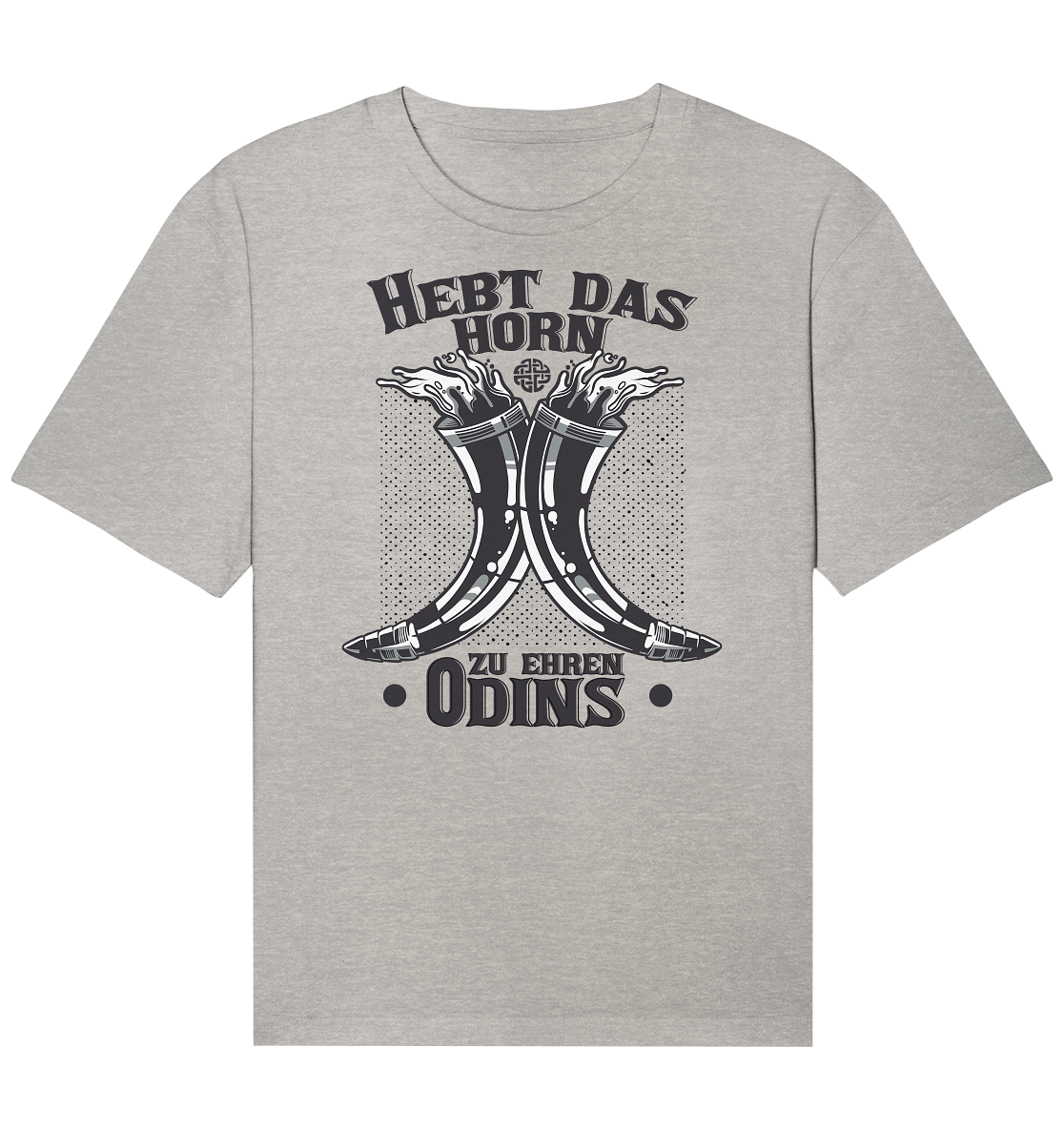 Hebt das Horn zu Ehren Odins - Organic Relaxed Shirt