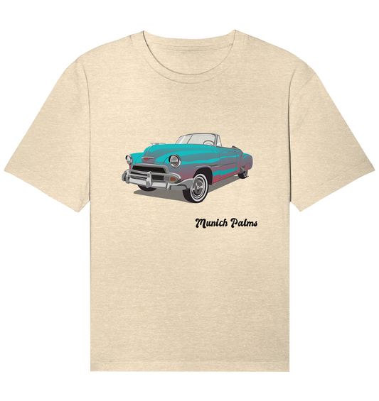 Fleetline Retro Classic Car Oldtimer, Car, Convertible by Munich Palms - Organic Relaxed Shirt