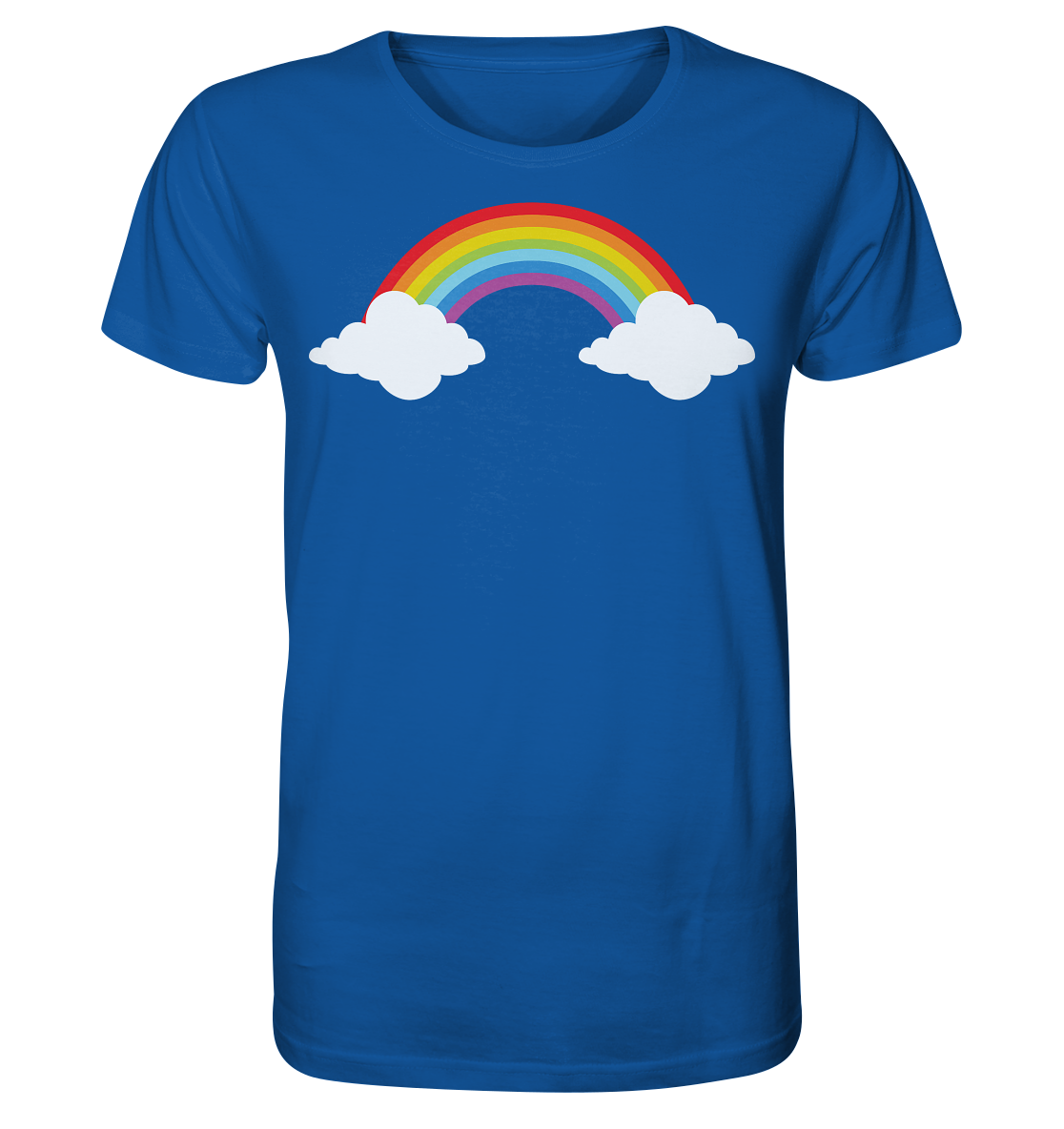 Regenbogen mit Wolken  - Organic Shirt