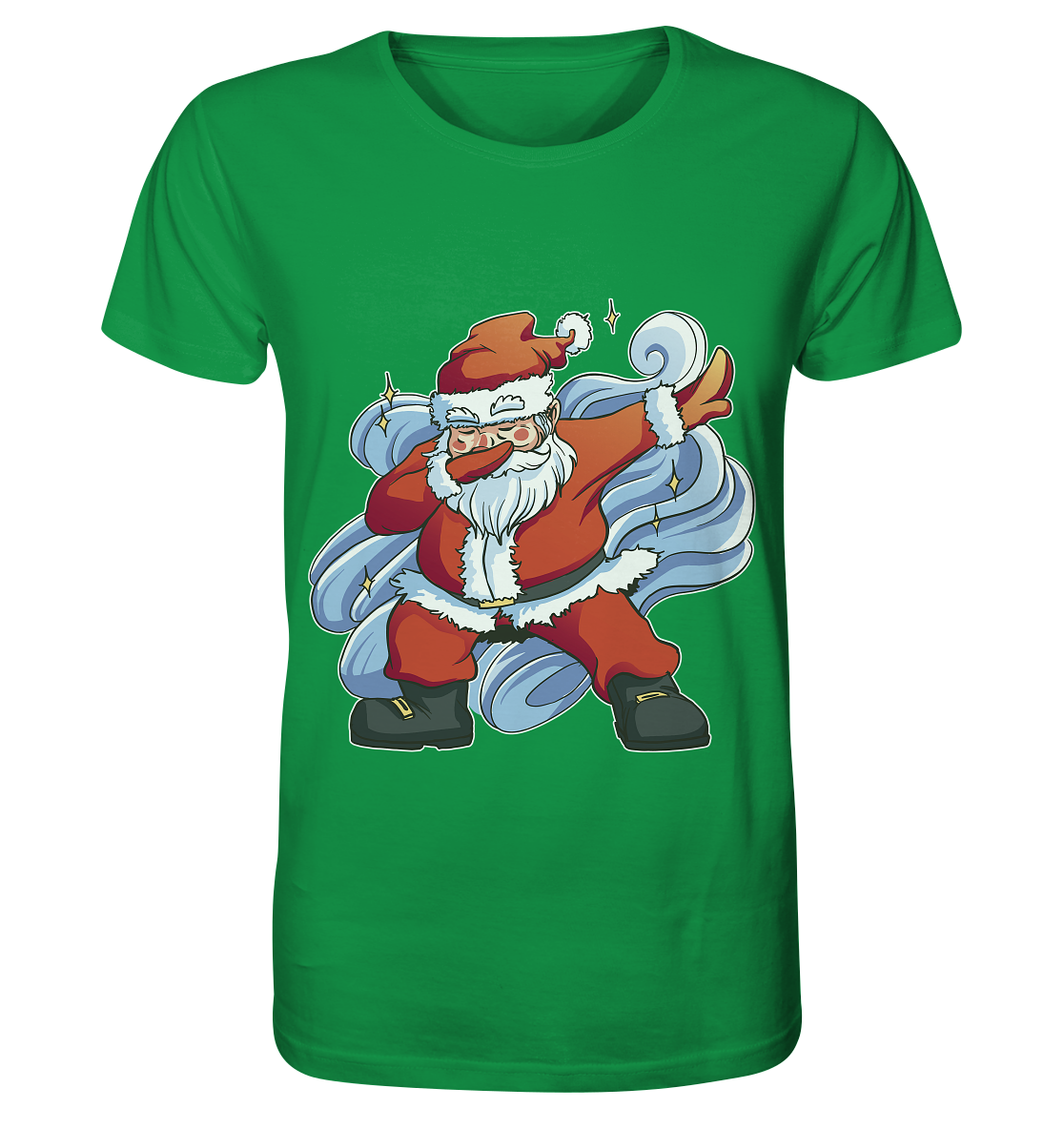 Weihnachten, Nikolaus Dabbing ,tanzender Nikolaus ,Fun ,Santa Dabbing  Christmas - Organic Shirt