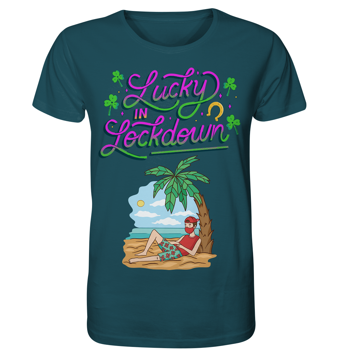 Lucky in Lockdown - Organic Shirt - Online Kaufhaus München