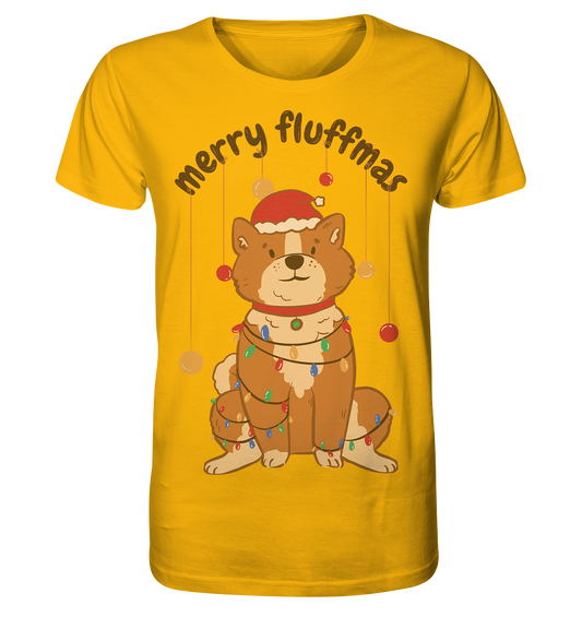 Weihnachtliches Motiv Fun Merry Fluffmas - Organic Shirt