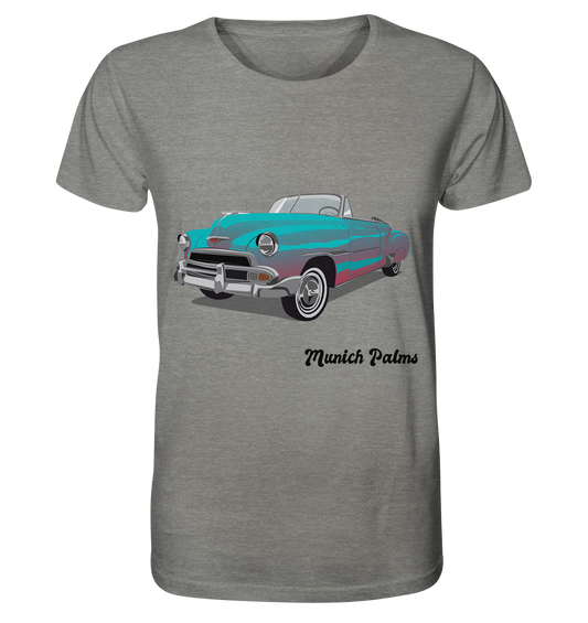 Fleetline Retro Classic Car Vintage Car, Car, Convertible by Munich Palms - Organic Shirt (mottled)