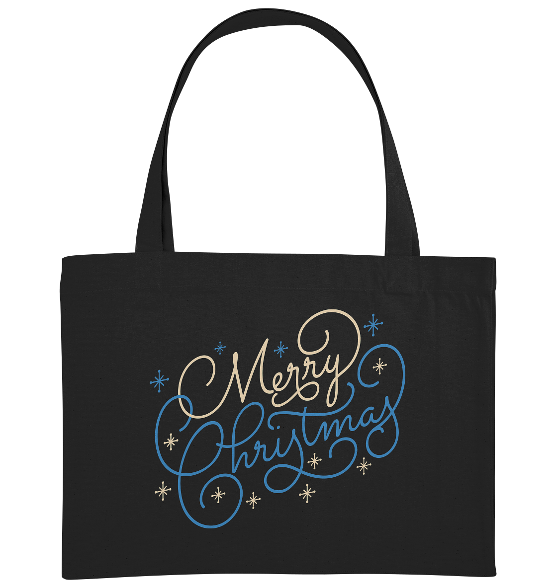 Weihnachtliches Design Merry Christmas  - Organic Shopping-Bag