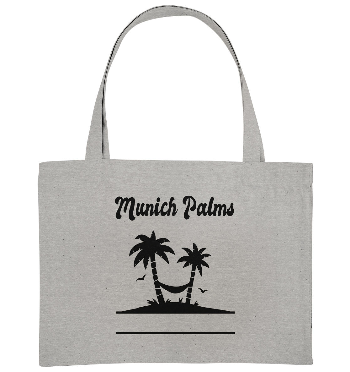 Design Munich Palms  - Organic Shopping-Bag