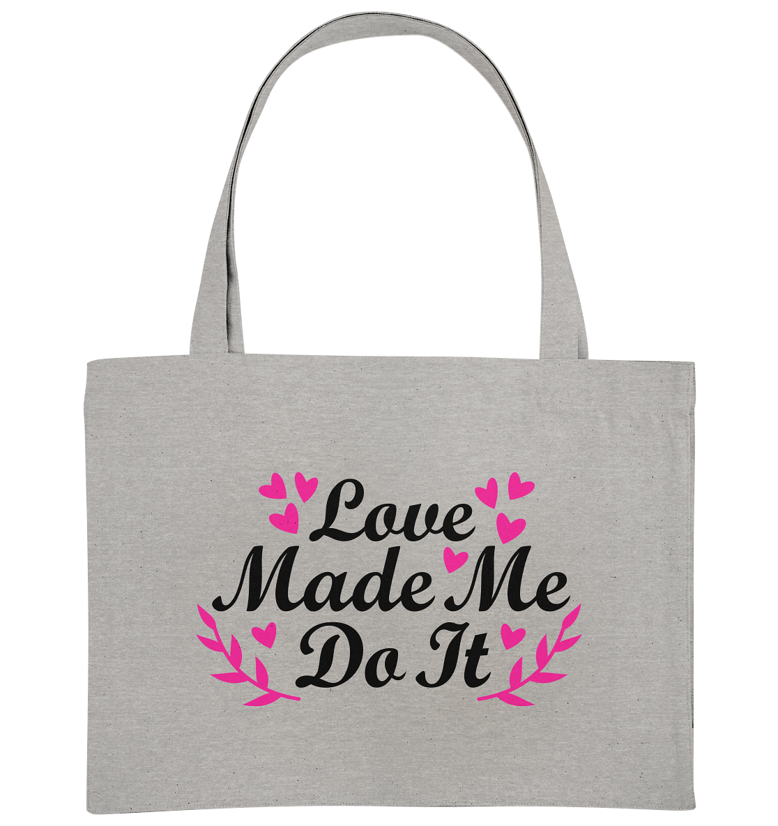 Love made me do it  - Organic Shopping-Bag