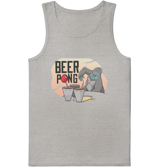 Bier - Beer Pong Gorilla  - Organic Tank-Top