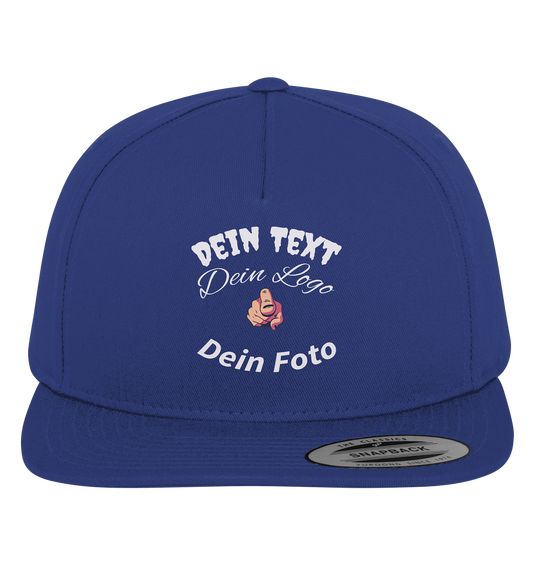 Dein Text,Dein Logo oder Foto  - Premium Snapback