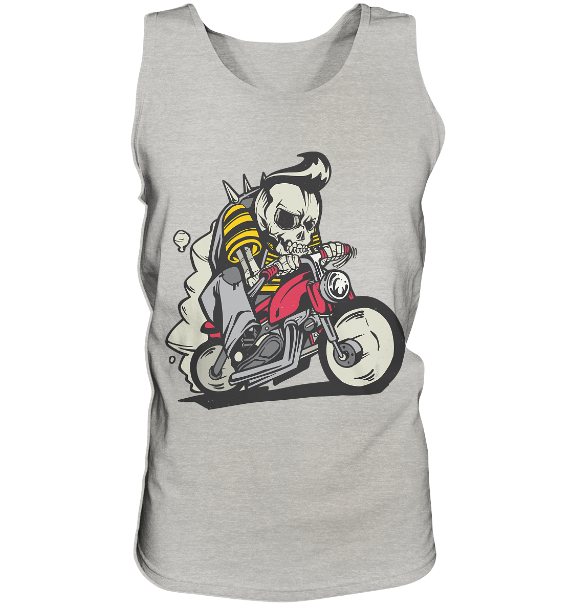 Motorradfahrer ,Biker Skelett  - Tank-Top