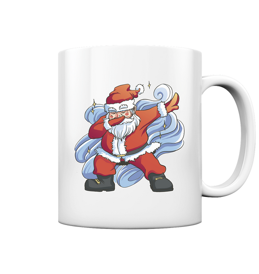 Weihnachten, Nikolaus Dabbing ,tanzender Nikolaus ,Fun ,Santa Dabbing  Christmas - Tasse glossy