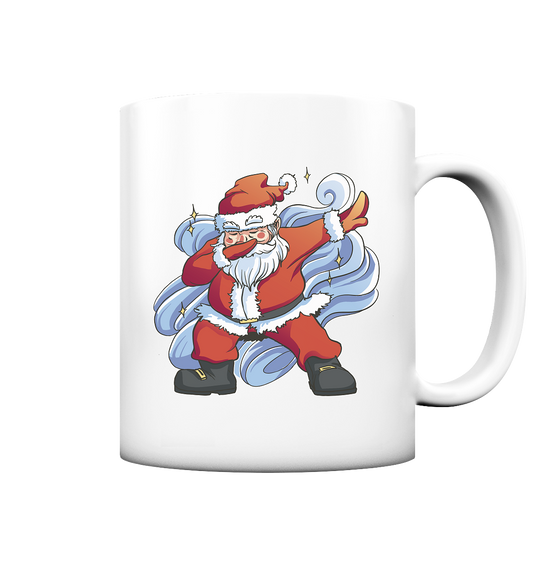 Weihnachten, Nikolaus Dabbing ,tanzender Nikolaus ,Fun ,Santa Dabbing  Christmas - Tasse matt