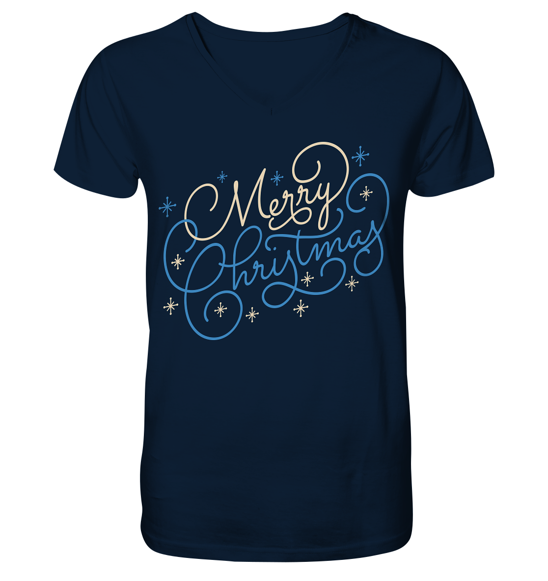 Weihnachtliches Design Merry Christmas  - V-Neck Shirt