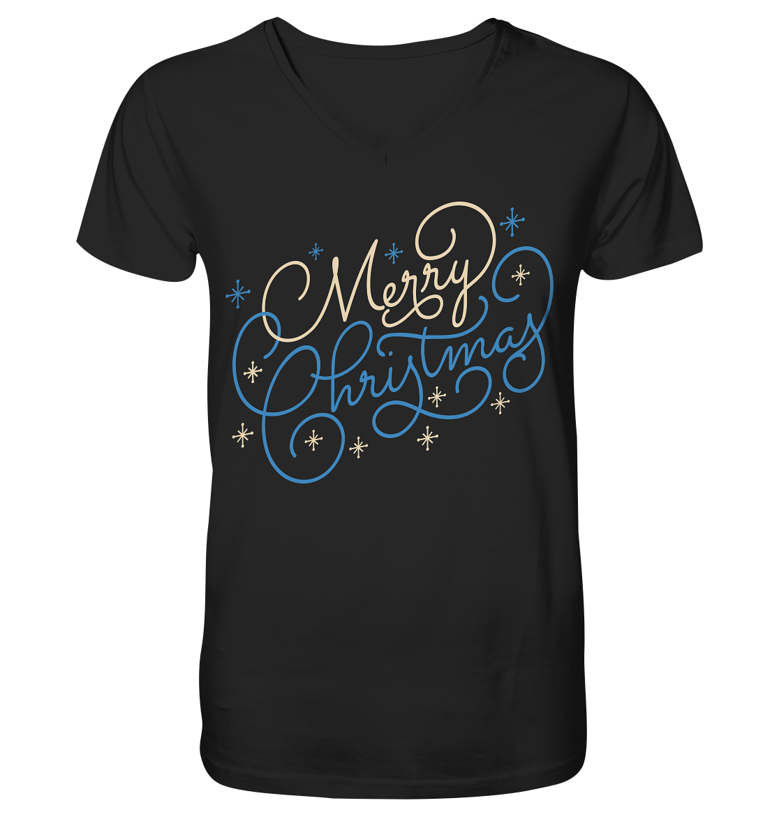 Weihnachtliches Design Merry Christmas  - V-Neck Shirt