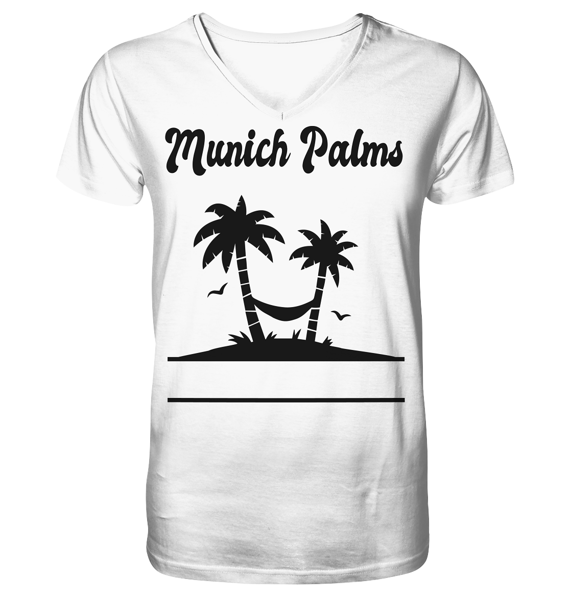 Design Munich Palms - V-neck shirt