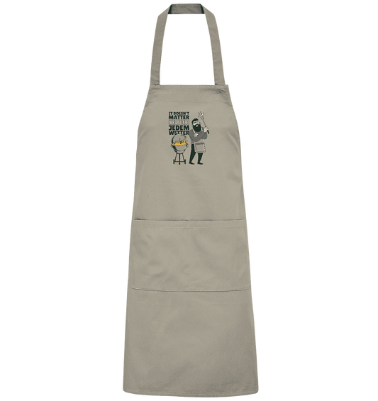 It doesn´t Matter wir grillen bei jedem Wetter - Organic Grillschürze - Online Kaufhaus München