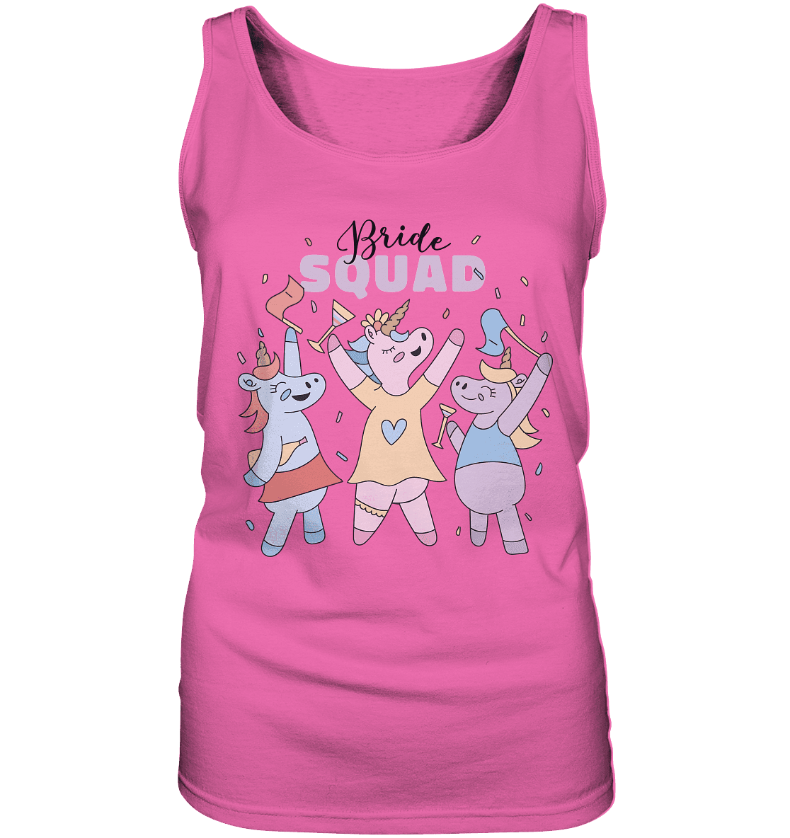 Jungesellinnenabschied Team Braut - Ladies Tank-Top - Online Kaufhaus München