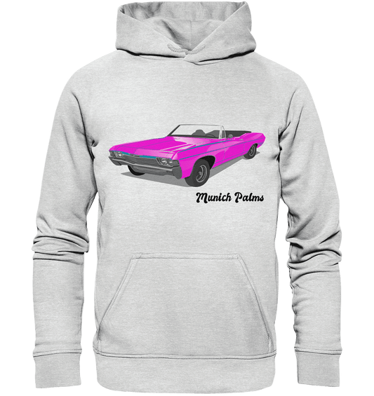 Pink Retro Classic Car Oldtimer , Auto ,Cabrio by Munich Palms - Kids Premium Hoodie - Online Kaufhaus München