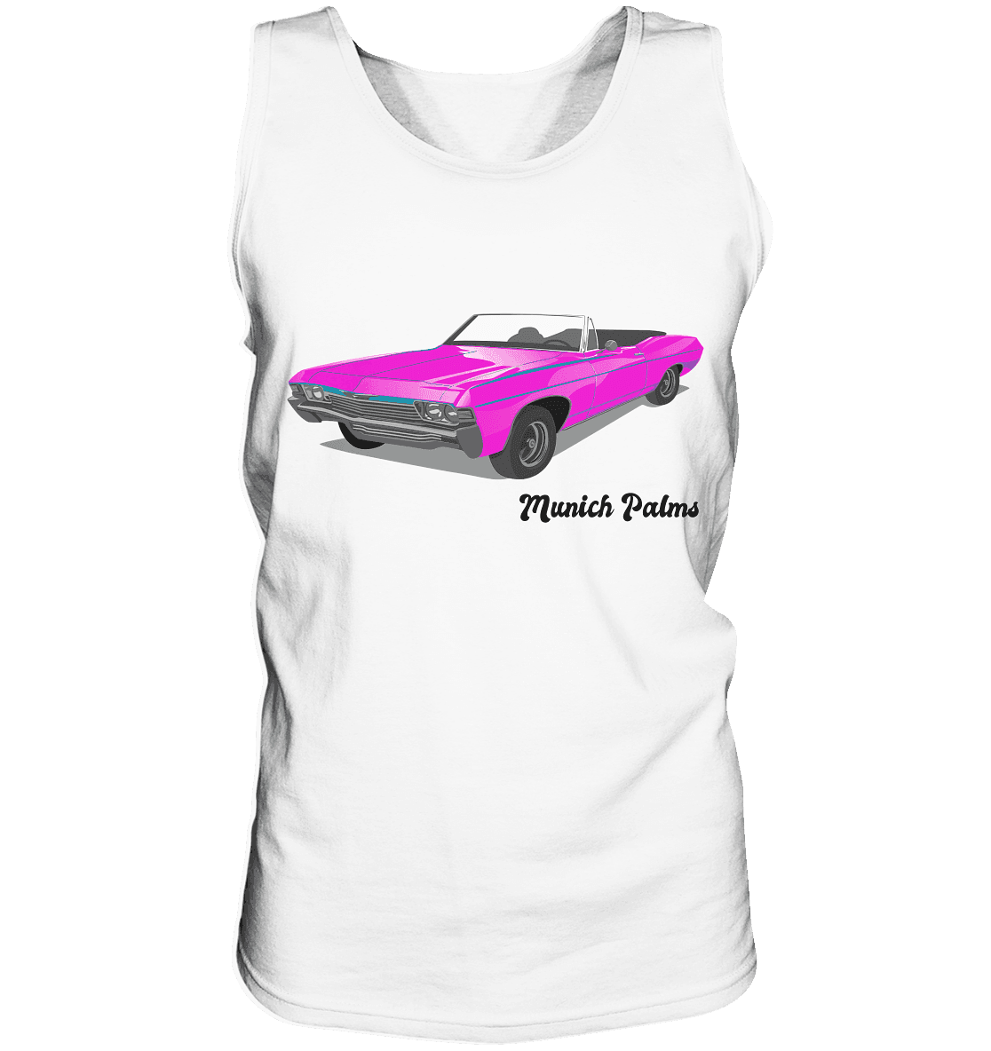 Pink Retro Classic Car Oldtimer , Auto ,Cabrio by Munich Palms - Tank-Top - Online Kaufhaus München
