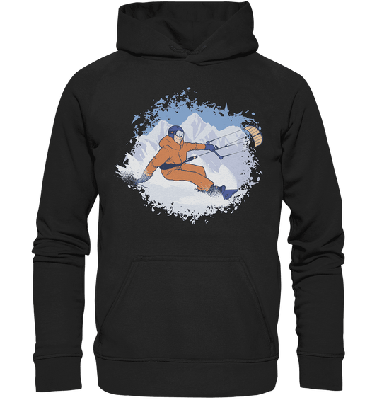 Snowkiter Winter Sport Kiter - Basic Unisex Hoodie XL - Online Kaufhaus München