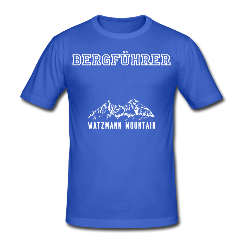 Männer Gildan Heavy T-Shirt Bergführer Watzmann Mountain - Königsblau