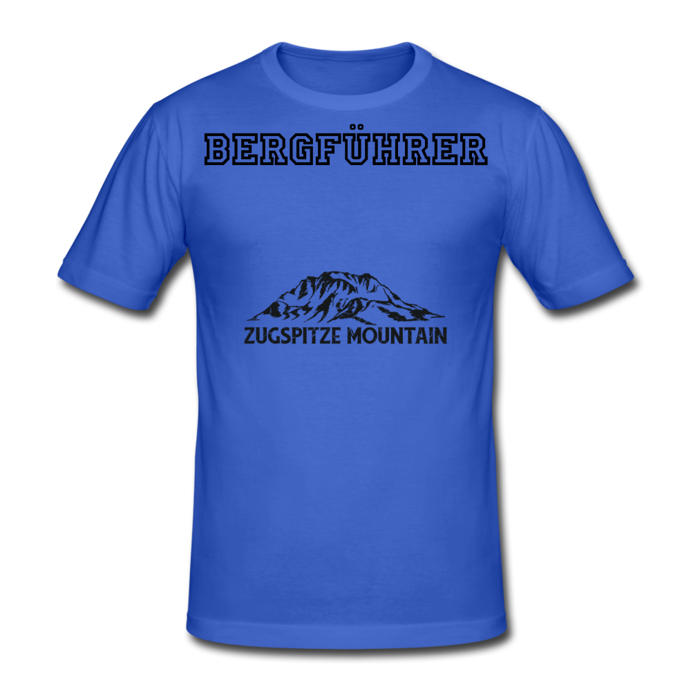 Männer Gildan Heavy T-Shirt Bergführer Zugspitze Mountain - Königsblau