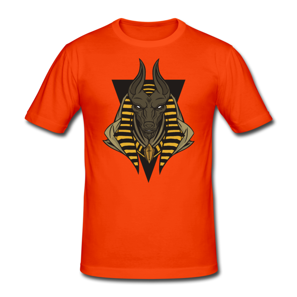 Herren - Männer Gildan Heavy T-Shirt Anubis - kräftig Orange