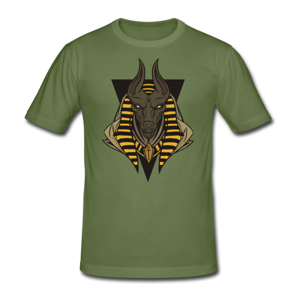 Herren - Männer Gildan Heavy T-Shirt Anubis - Militärgrün