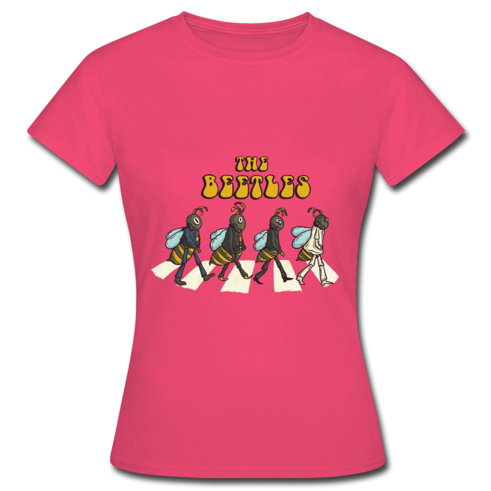 Damen - Frauen T-Shirt  The Beetles - Beatles Parodie - Azalea