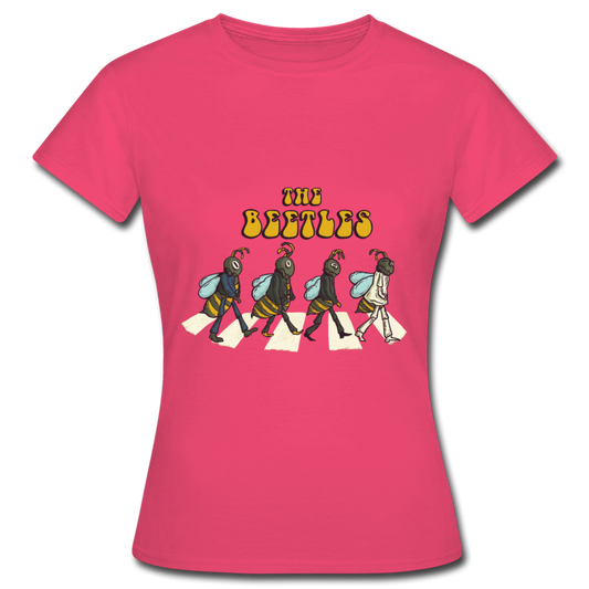 Damen - Frauen T-Shirt  The Beetles - Beatles Parodie - Azalea